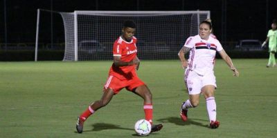 Gurias Coloradas saem atrás, mas buscam o empate com o São Paulo