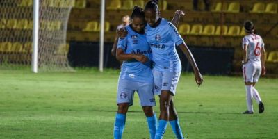 Grêmio goleia o Audax-SP e segue invicto no Brasileirão feminino