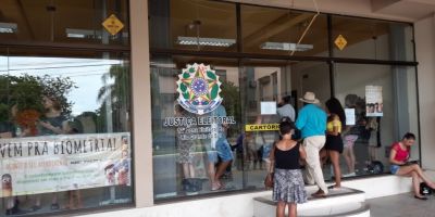 Resta menos de um mês para o término do prazo do cadastramento biométrico em Camaquã