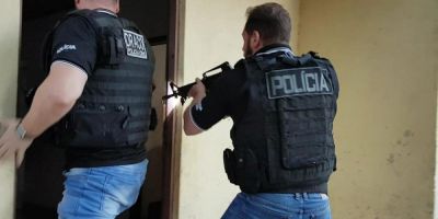 Polícia realiza ação contra grupo de extorsão sediado em Canoas