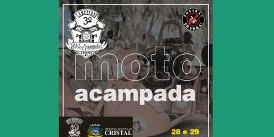 III Moto Acampada acontece neste final de semana em Cristal 