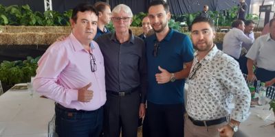 Presidente da Câmara de Vereadores participa do lançamento da 20ª Expoagro Afubra