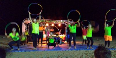 Apresentações circenses e música nativista marcaram o encerramento do Verão Cultural em Arambaré