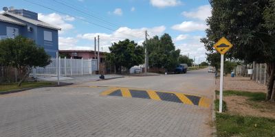 Trecho da rua Cangussu em Camaquã tem pavimentação finalizada