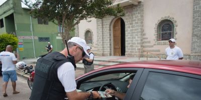 Brigada Militar trabalhando pela segurança no município de Tapes