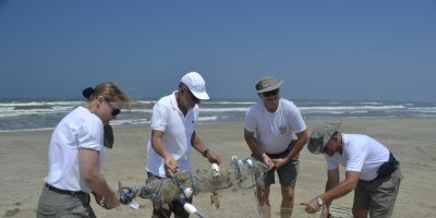 Comando Ambiental da Brigada Militar realiza operação conjunta com a FURG na orla marítima do litoral norte