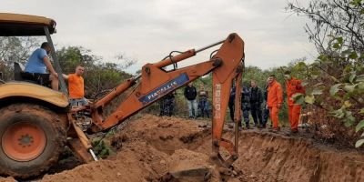 Buscas são realizadas para confirmar a existência de um cemitério clandestino em Alvorada