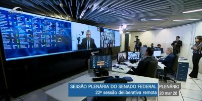 Senado reconhece calamidade pública no Brasil por pandemia de Covid-19