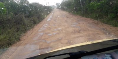 Internauta do BJ reclama de más condições das estradas do interior de Cristal