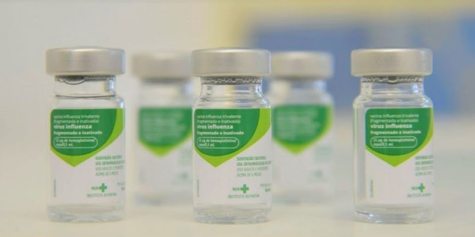 RS recebe novo lote de vacinas contra a influenza