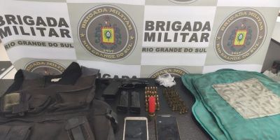 Dois homens são presos por porte ilegal de arma de fogo no RS 