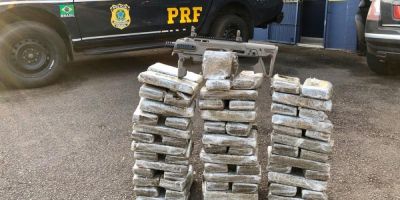 PRF apreende quase 100 quilos de maconha e prende nove traficantes no Rio Grande do Sul