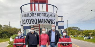 Arambaré começa blitz de conscientização e prevenção do novo coronavírus