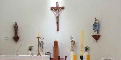 Acompanhe a celebração do Círio Pascal da Igreja Matriz de Camaquã