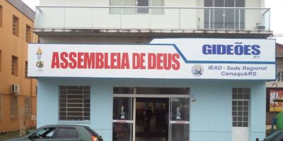 Assembleia de Deus Gideões - Camaquã/RS. Confira os dias e horários dos cultos