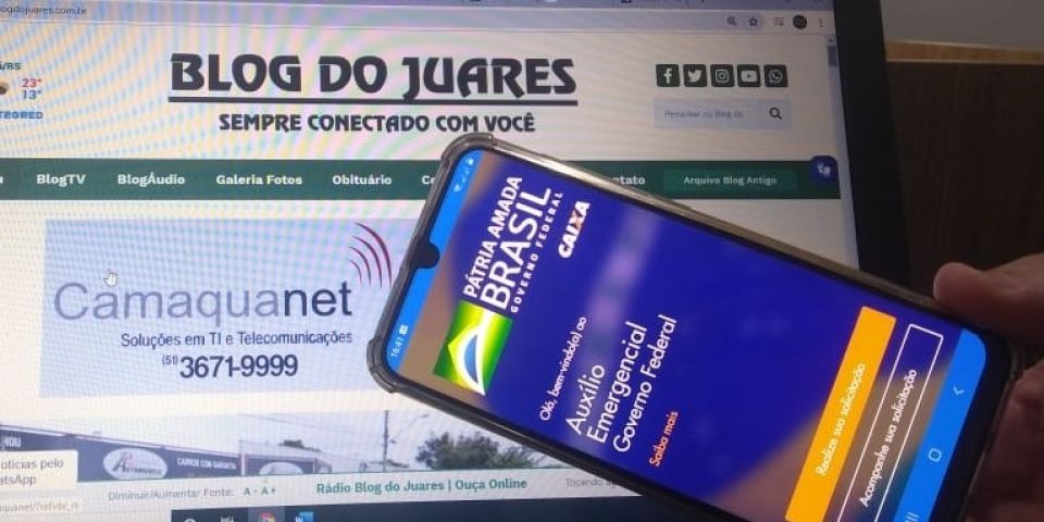 Beneficiário do auxílio emergencial não precisa ir à agência bancária para ter recursos creditados