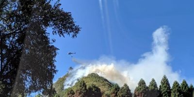 Após uma semana, bombeiros controlam incêndios florestais em duas áreas na Serra do RS