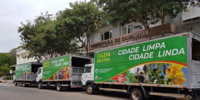 Coleta Seletiva ocorre no período da noite nesta quinta-feira (7) em Camaquã