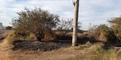 Dois incêndios são registrados na noite de domingo em Camaquã