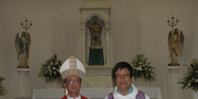 Missa com dom Liro em Camaquã hoje à noite