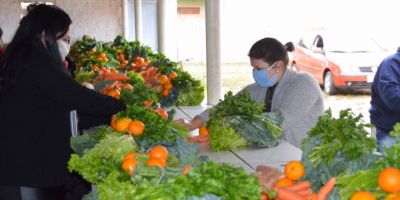 Famílias recebem donativos do Programa de Aquisição de Alimentos em São Lourenço do Sul