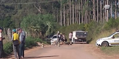 Homem morre em acidente de trânsito no interior de Sentinela do Sul