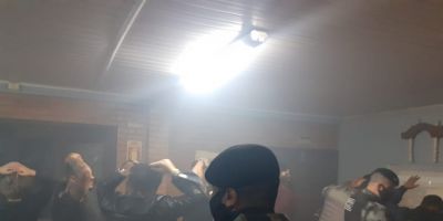 Festa é interrompida pela Brigada Militar e Polícia Civil em Eldorado do Sul