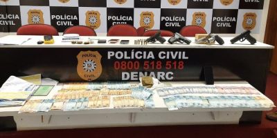 Polícia Civil apreende cerca de R$ 6 mil do tráfico de drogas em Alvorada