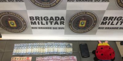 Quase 300 gramas de droga são localizados em ursinho de pelúcia em Camaquã