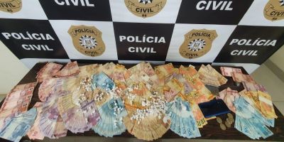 Traficante é flagrado com R$ 20 mil em dinheiro e tenta subornar policiais civis em Sapucaia do Sul