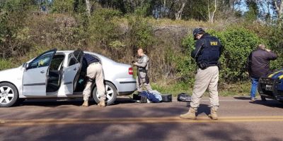 PRF prende em Eldorado do Sul três envolvidos em arrombamento de caixa eletrônico