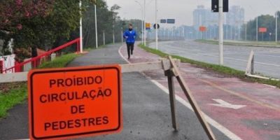 Publicado decreto com novas restrições de circulação em Porto Alegre a partir desta terça-feira