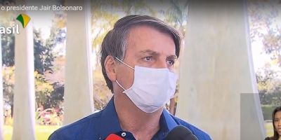 Bolsonaro diz que seu exame para covid-19 deu positivo