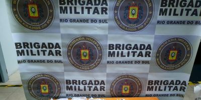 Brigada Militar prende homem por tráfico de drogas no interior de Camaquã