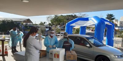 Drive Thru de Vacinação Contra a Gripe encerra hoje em Camaquã