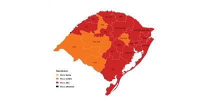 Distanciamento Controlado: região de Camaquã permanece na bandeira vermelha pela quarta semana seguida  