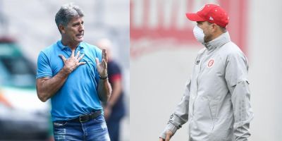 Renato e Coudet voltam a comandar treinos da dupla Gre-Nal