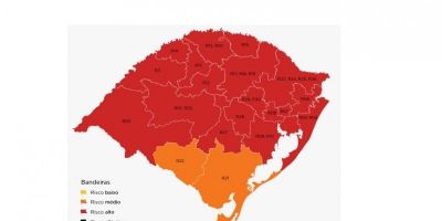 Distanciamento Controlado: Camaquã permanece classificada na bandeira vermelha no mapa preliminar da 11ª rodada