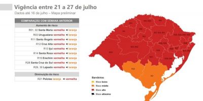 Estado recebe 59 pedidos de reconsideração das bandeiras da 11ª rodada do Distanciamento Controlado