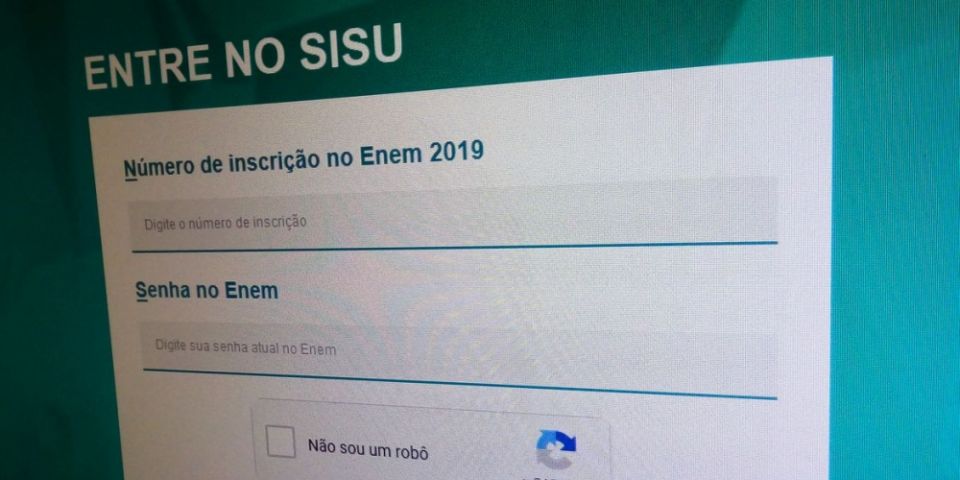 Matrículas para a primeira chamada do Sisu terminam amanhã