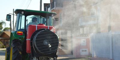 Navegantes e Balneário passam por sanitização em São Lourenço do Sul