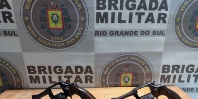 Brigada Militar efetua prisão por porte ilegal de arma de fogo em Camaquã