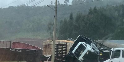 Tornados e tempestades com granizo deixam rastro de destruição em SC