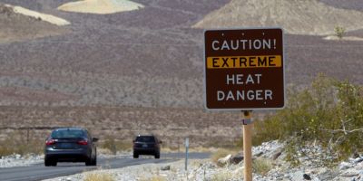 Vale da Morte, na Califórnia, registra 54,4ºC e tem a maior temperatura nos últimos 100 anos