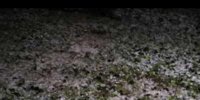 Chuva de granizo atinge diversos municípios do RS