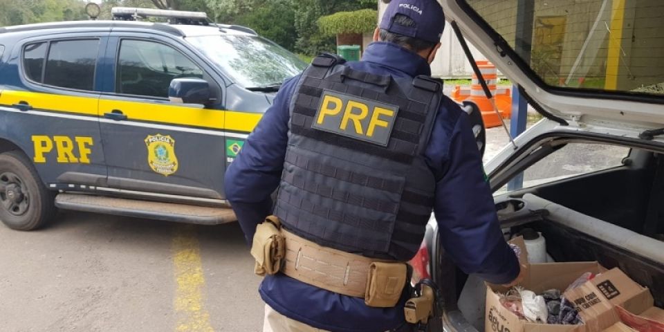 PRF apreende 150 kg de ágatas e ametistas trazidas do Uruguai