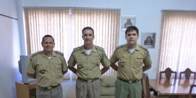 Comando do CRPO/Sul recebe oficial em Pelotas