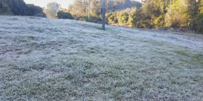 Domingo será mais um dia com amanhecer gelado e chance de temperaturas negativas no Estado