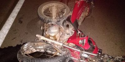 Homem morre em acidente entre carro e moto no RS