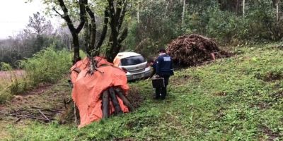 Casal é encontrado morto dentro de veículo no RS